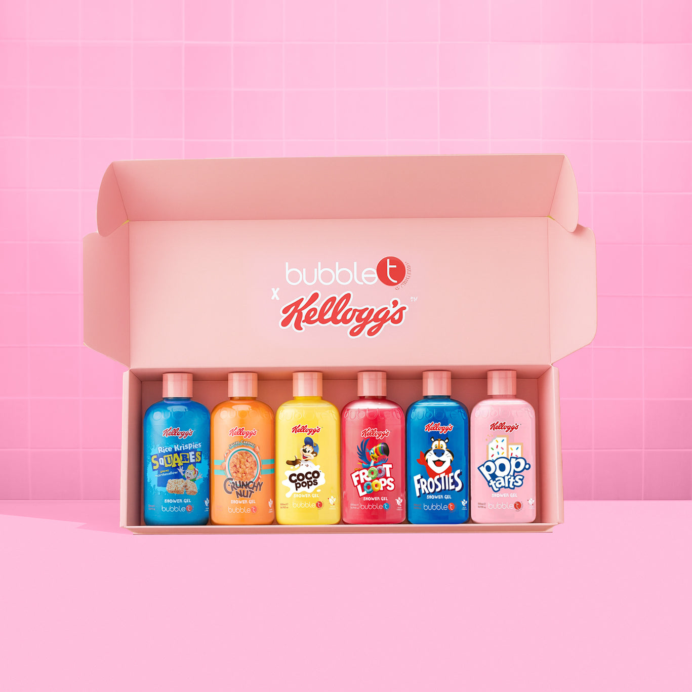 Kellogg's Shower Gel Gift Set (6 x 500ml)