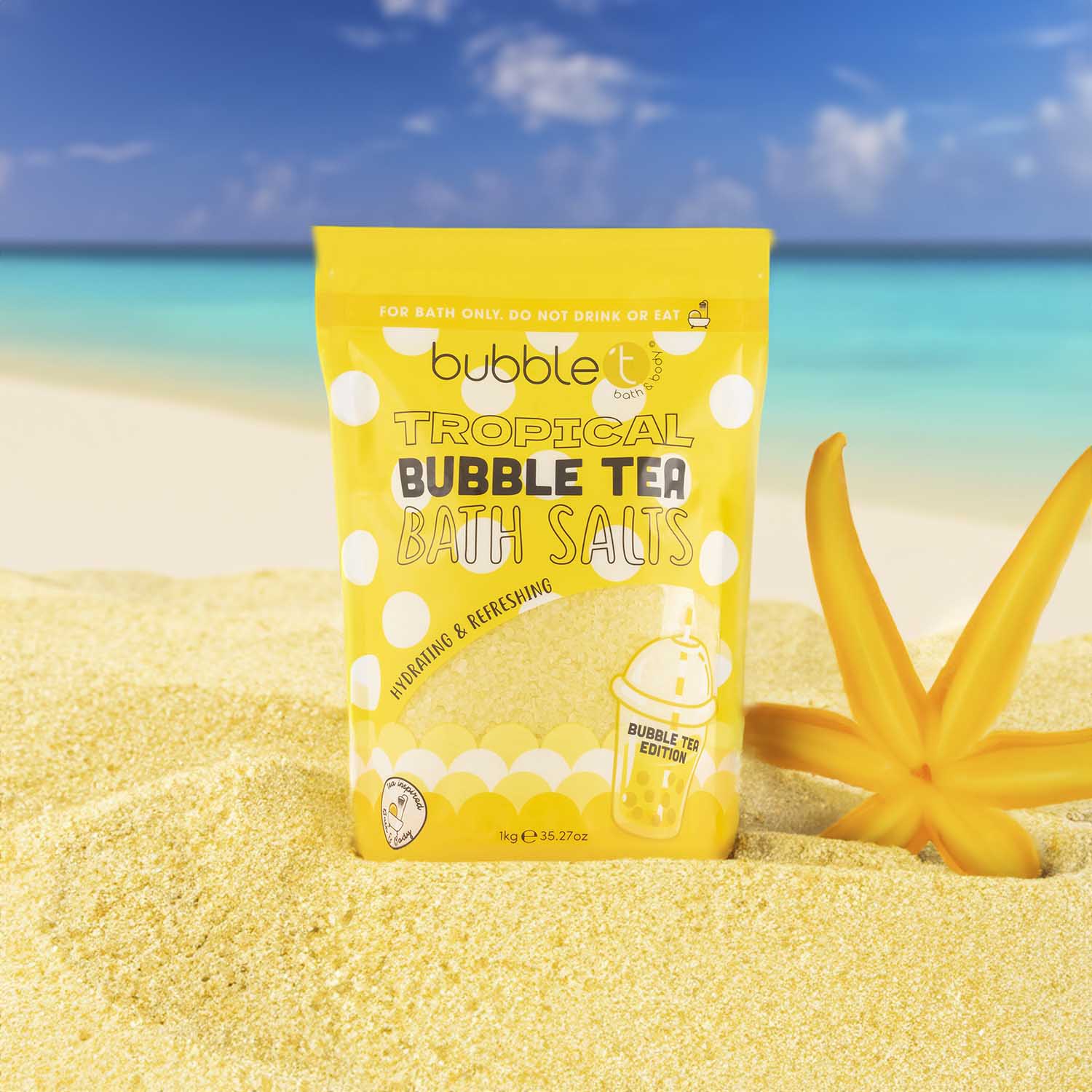 Tropical Bath Salts - Bubble Tea Edition (1KG)