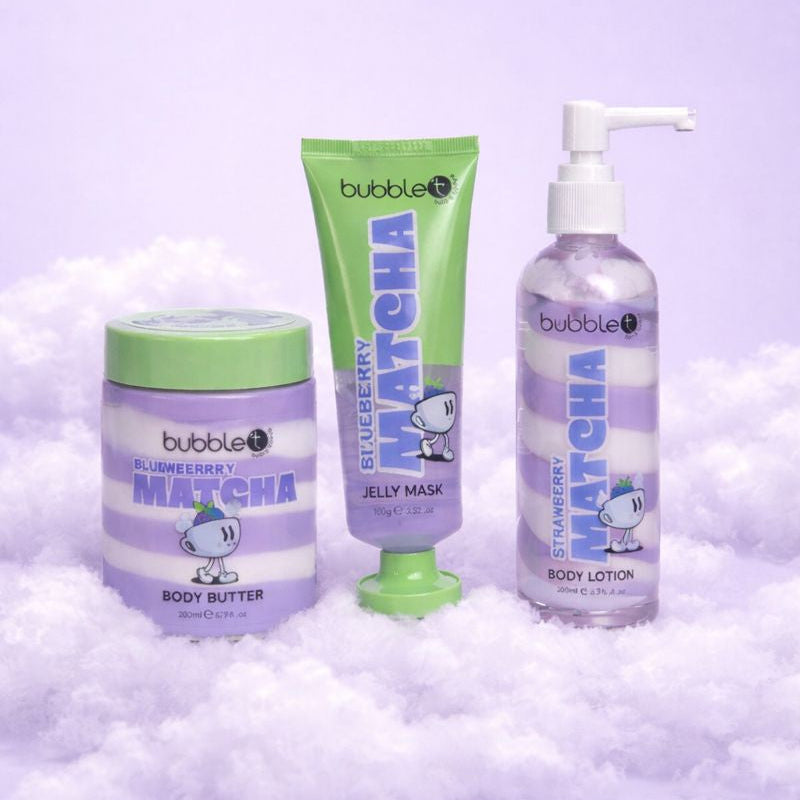 Blueberry Matcha Skincare Bundle - Set of 3