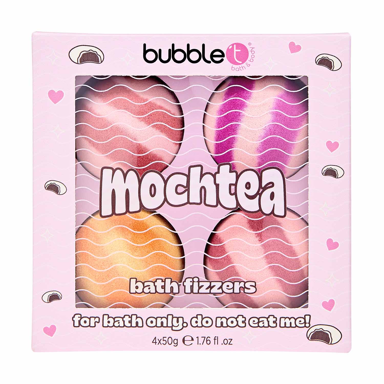 Mochtea Bath Fizzers Gift Set (4 x 50g)