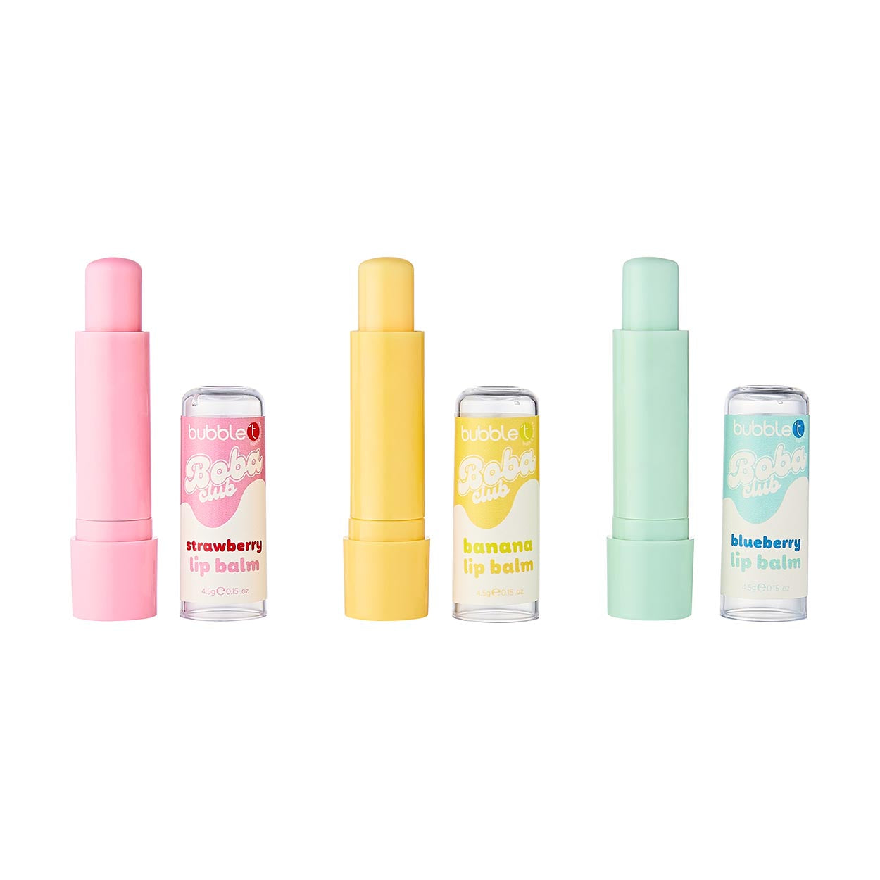 Boba Tea Lip Balm Gift Set (3 x 4.5g)