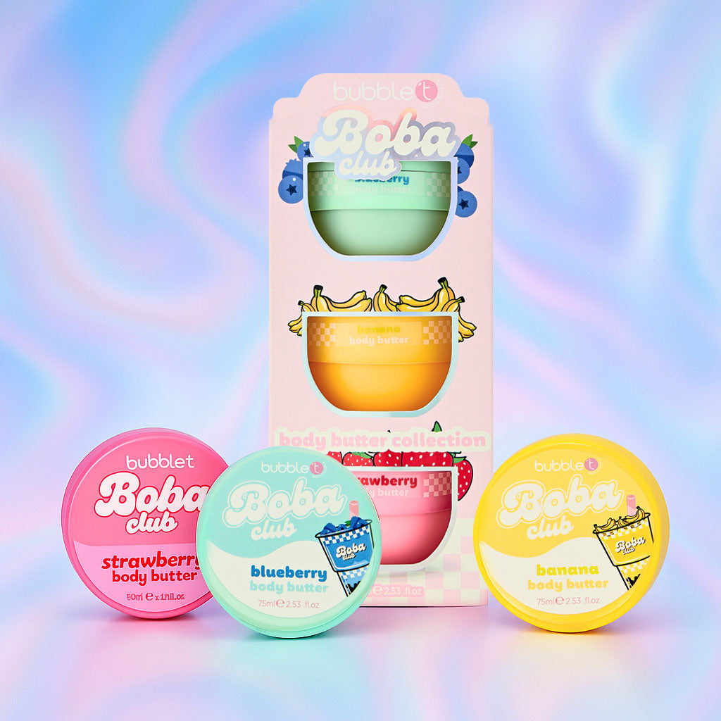 Boba Tea Body Butter Gift Set (3 x 75ml)
