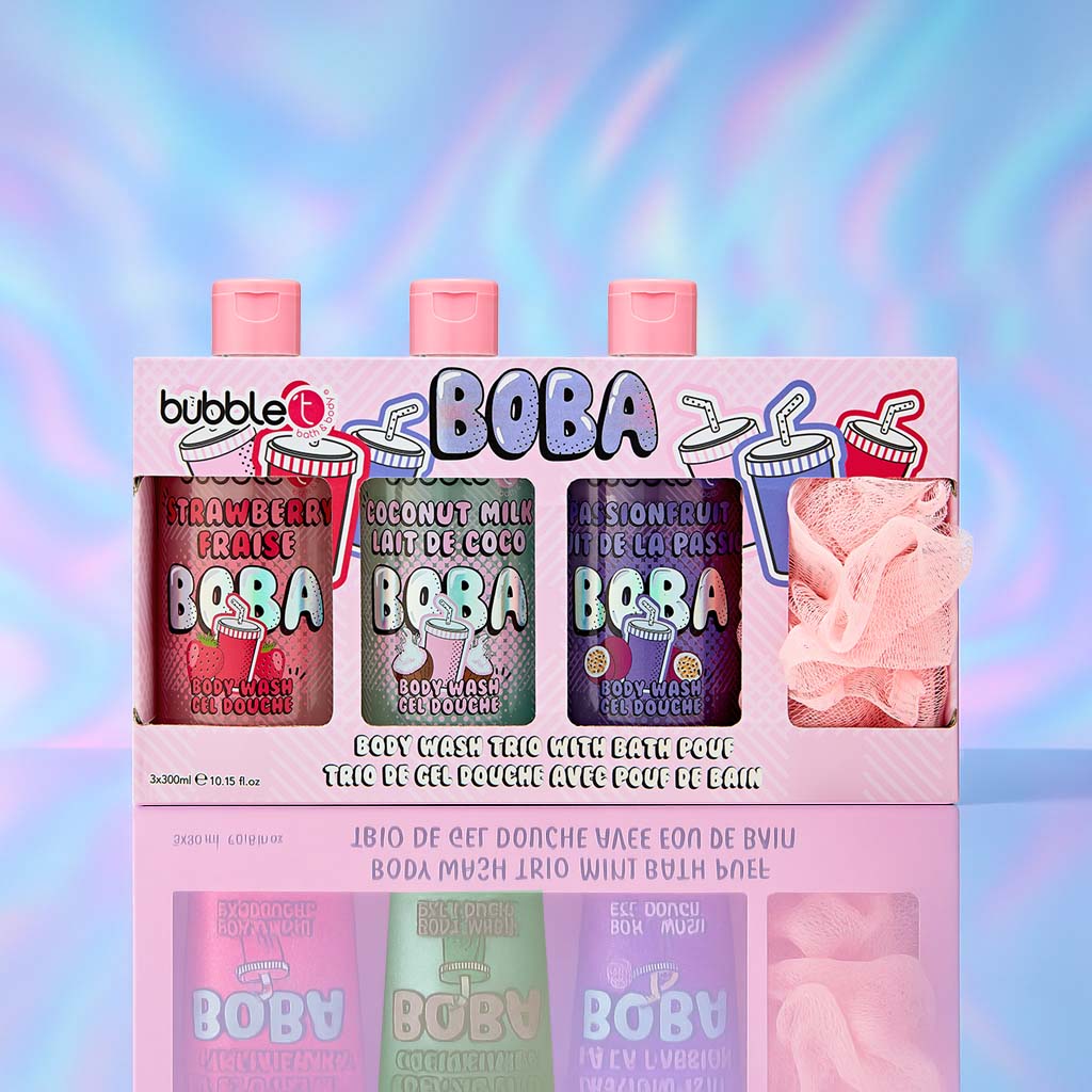 Boba Tea Bath & Shower Gift Set