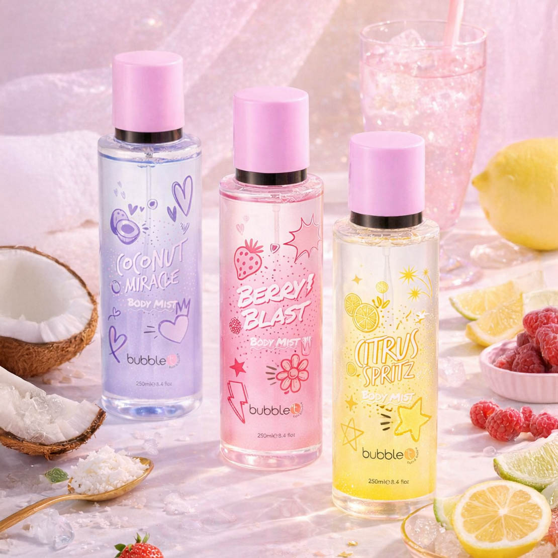 Body Spray Trio Bundle (3 x 250ml)