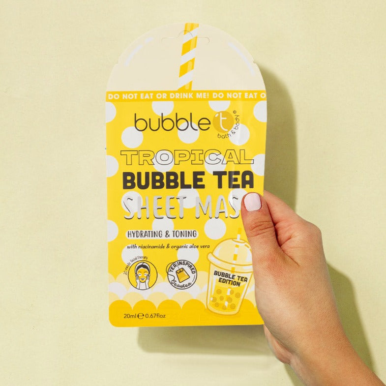 Tropical Sheet Mask - Bubble Tea Edition