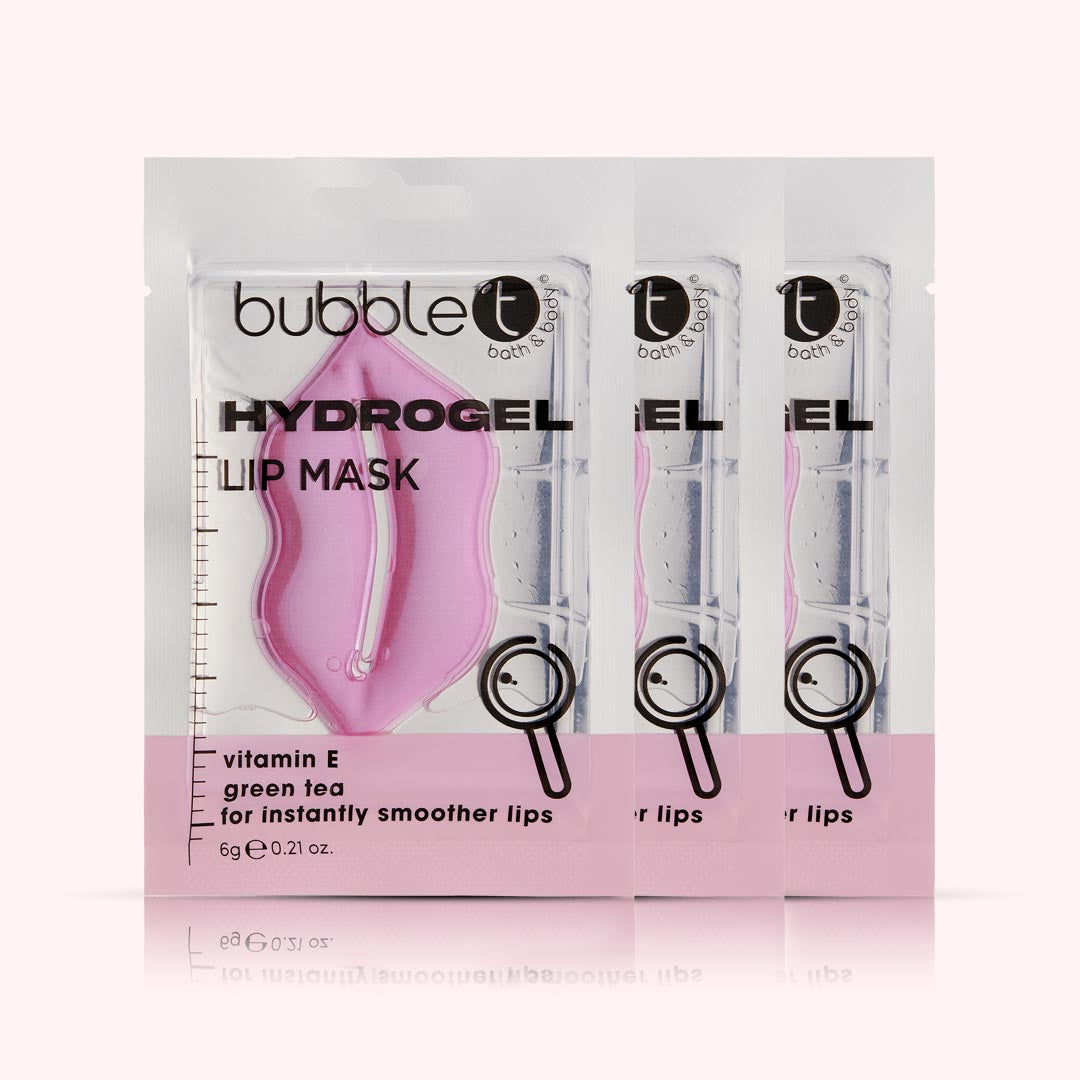 Hydrogel Lip Patches - Vitamin E & Green Tea (3 pack)