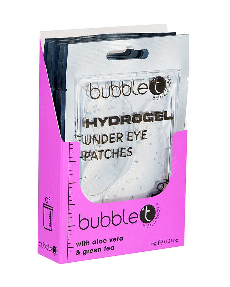 Hydrogel Under Eye Patches - Aloe Vera & Green Tea (10 pairs)