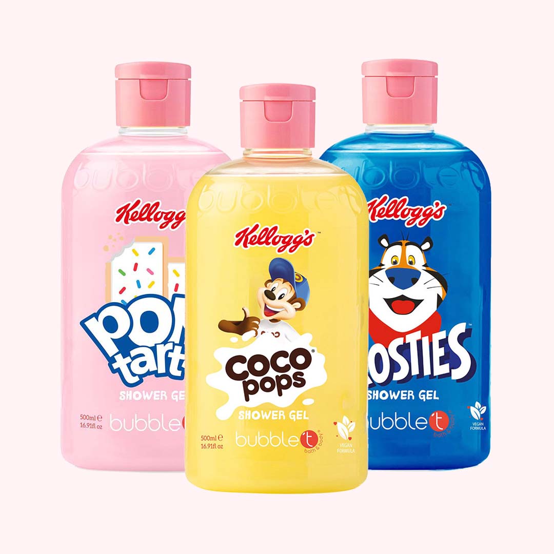 Kellogg's Shower Gel Bundle (3 x 500ml)