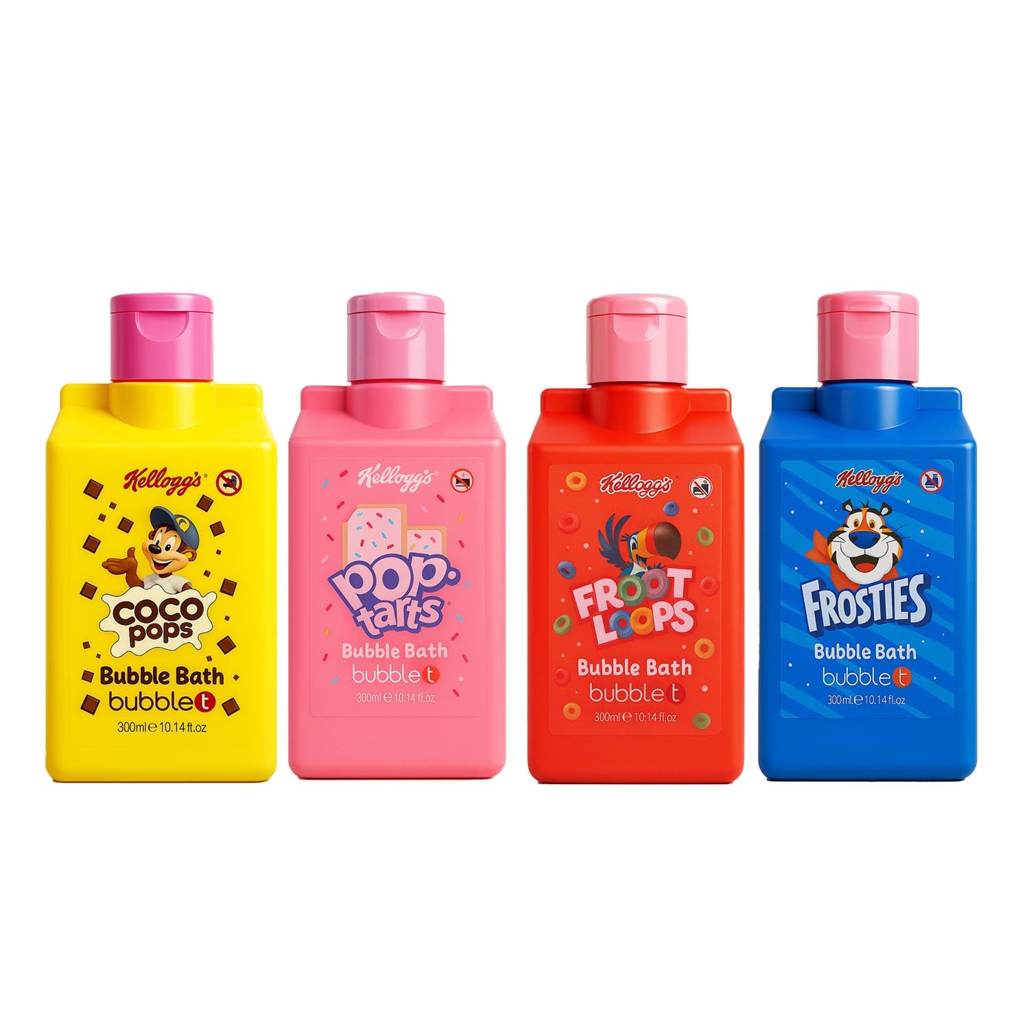 Kellogg's Bubble Bath Bundle (4 x 300ml)