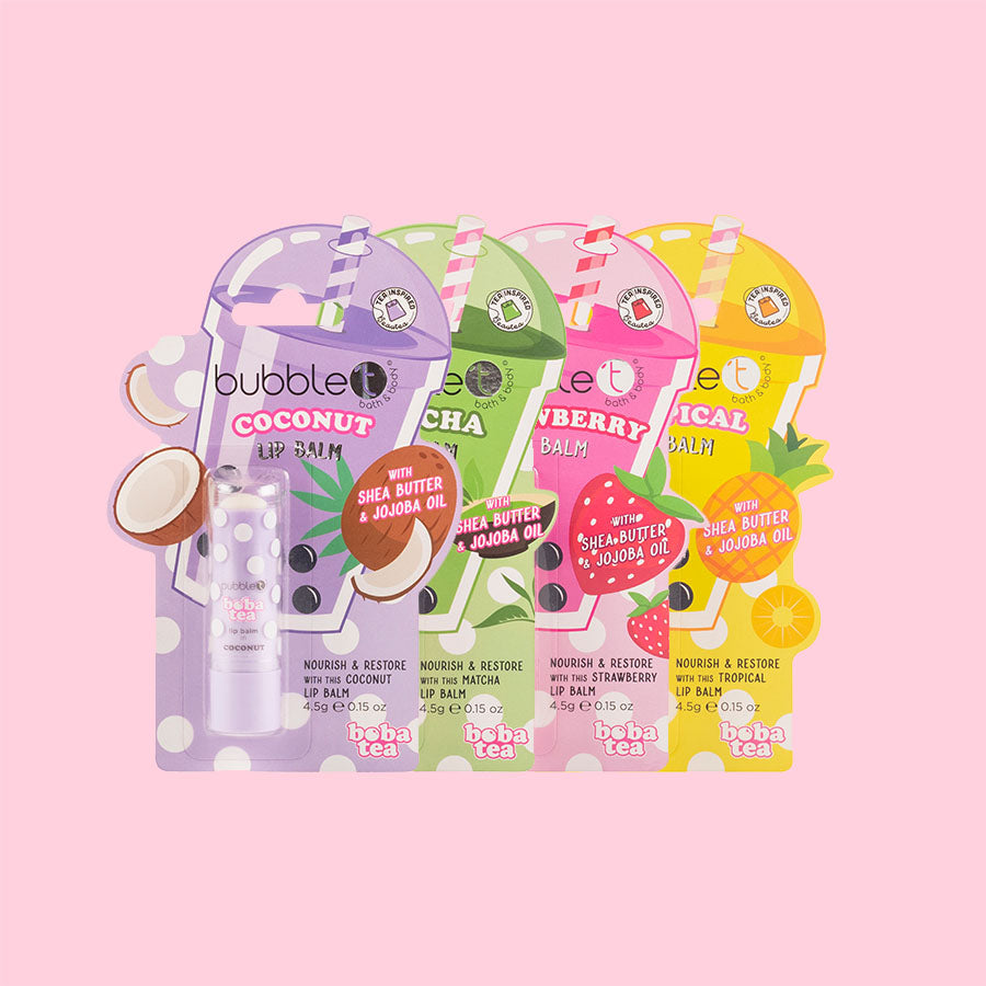 Boba Tea Lip Balm Bundle