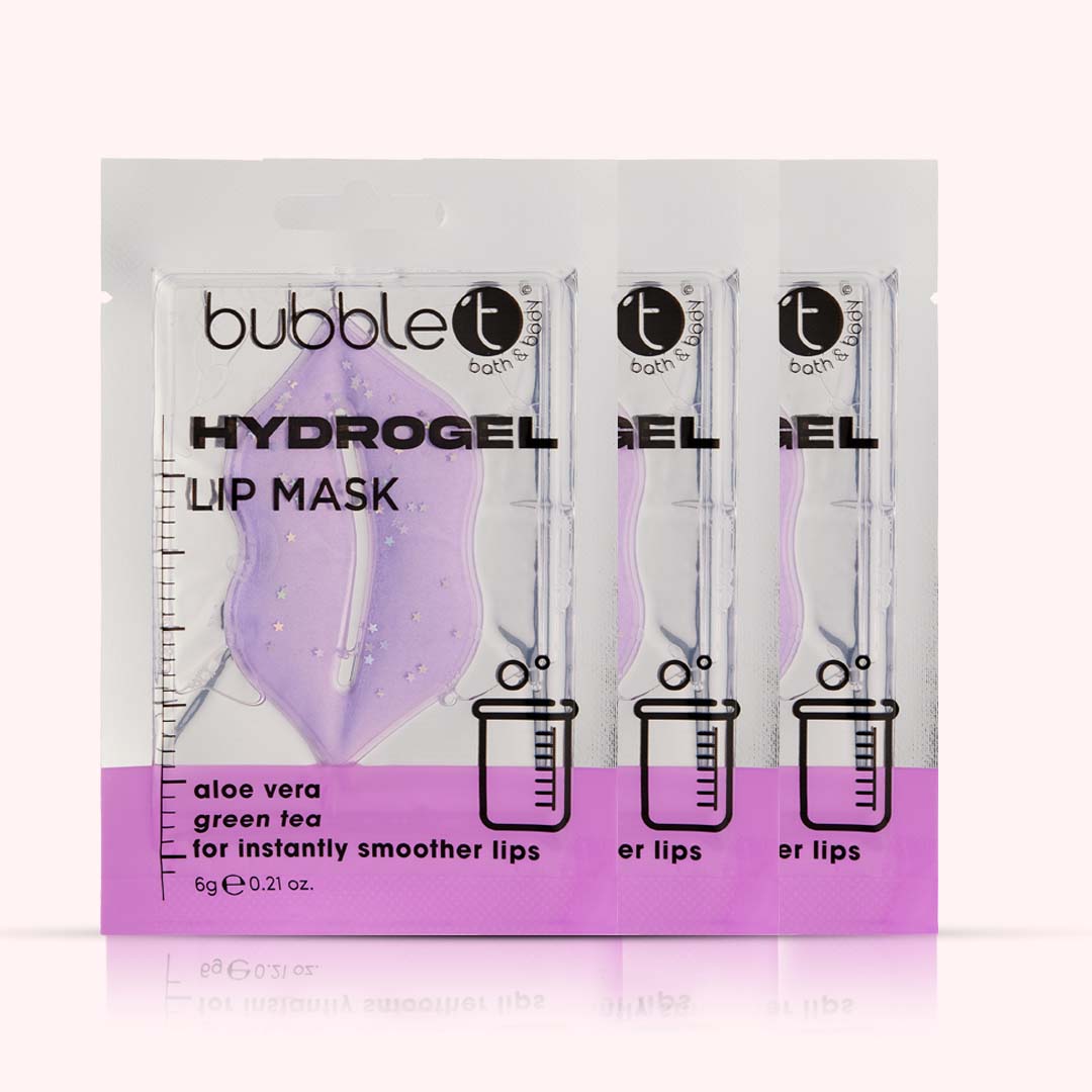 Hydrogel Lip Patches - Aloe Vera & Green Tea (3 pack)