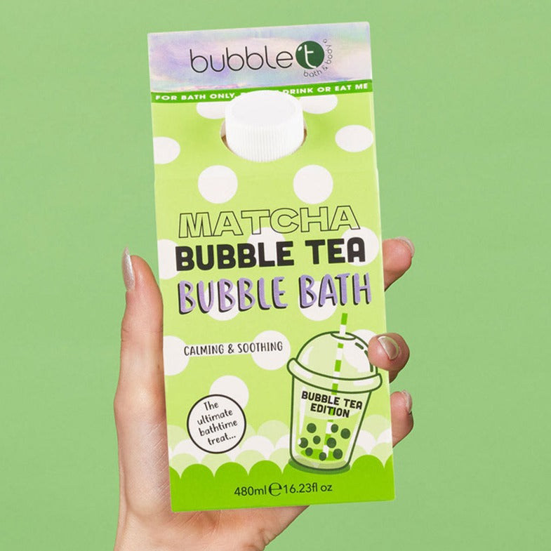 Bubble Tea Matcha Bubble Bath (480ml)