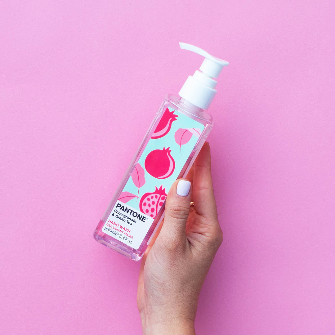 Pantone Pomegranate & Green Tea Hand Wash (250ml)