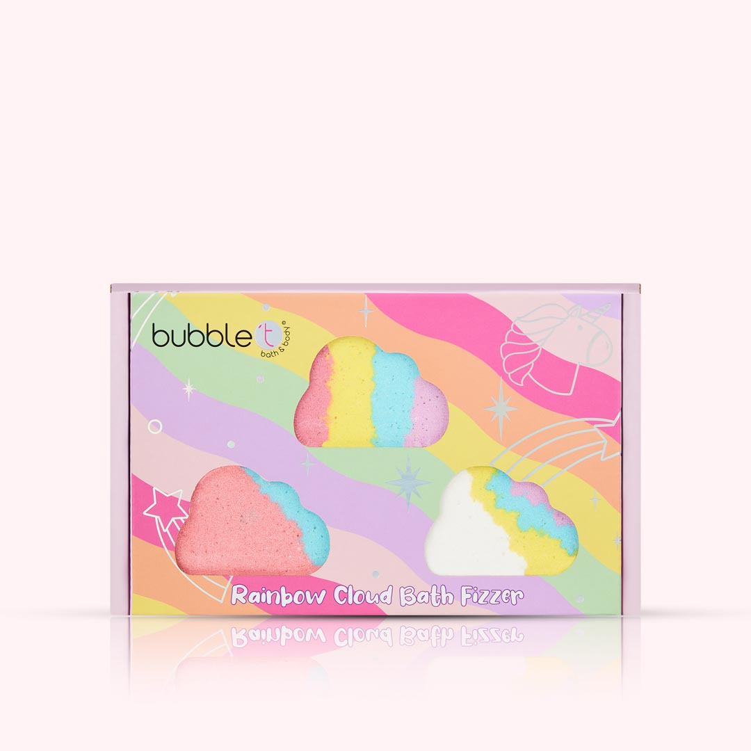 Rainbow Cloud Bath Bomb Fizzer Gift Set (3 x 75g)