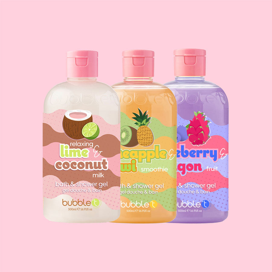 Smoothie Shower Gel Bundle (3 x 500ml)