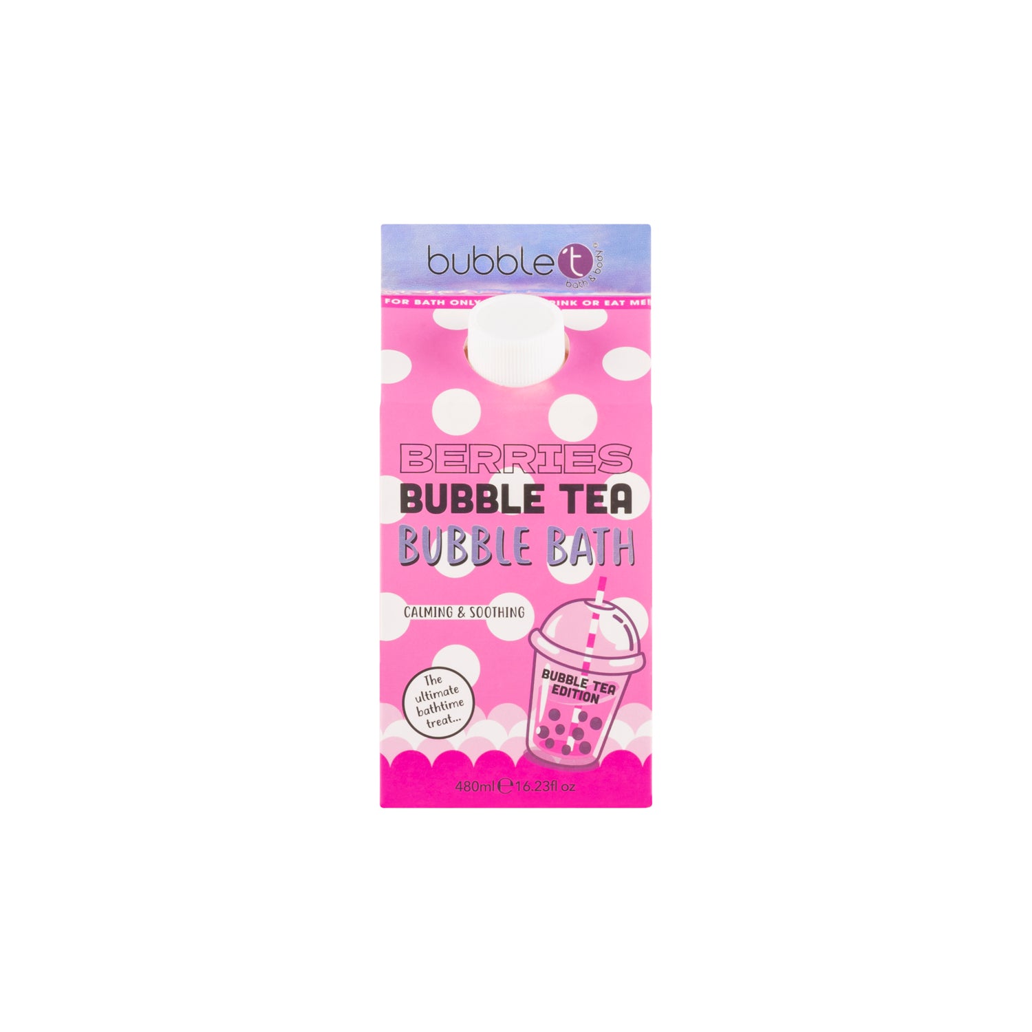 Bubble Tea Berries Bubble Bath (480ml)