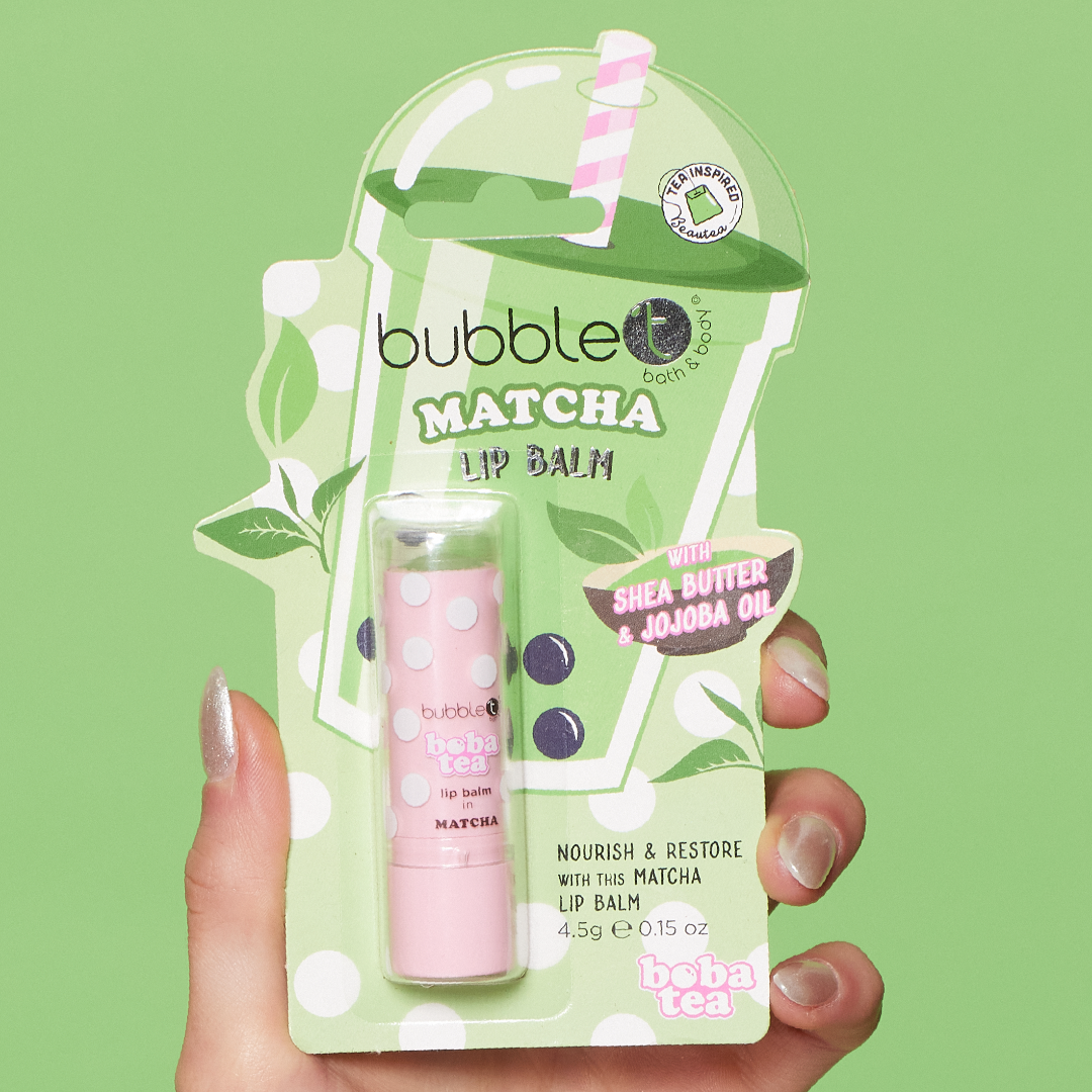 Boba Tea Matcha Lip Balm