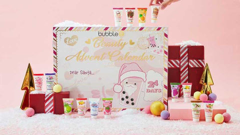 Get Ready to Glow: Bubble T Cosmetics' 2023 Advent Calendar - A Treat for You or a Loved One!