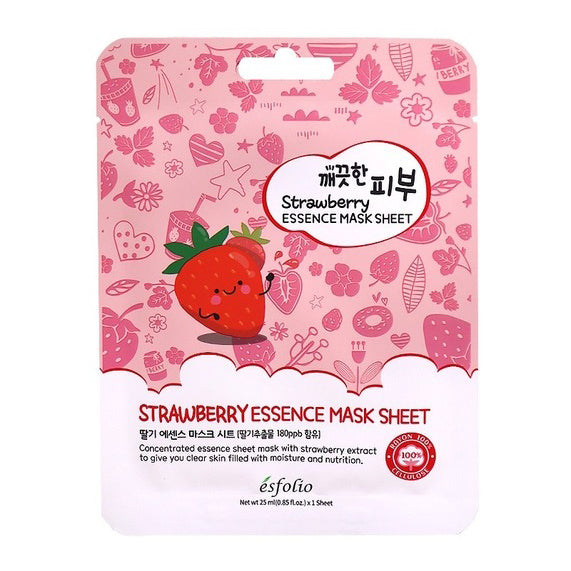 Strawberry Essence Moisturising Sheet Mask