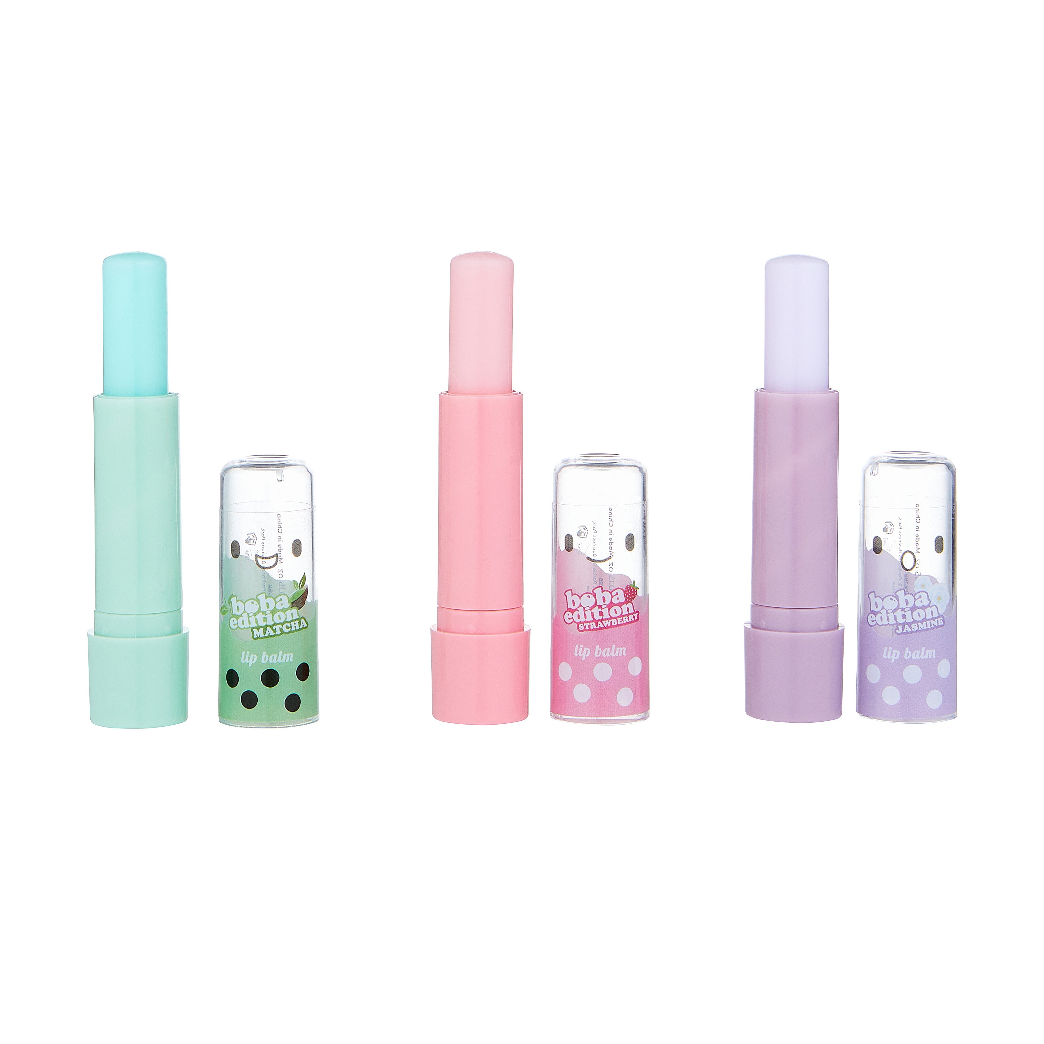 Boba Tea Lip Balm Gift Set (3 x 4g)