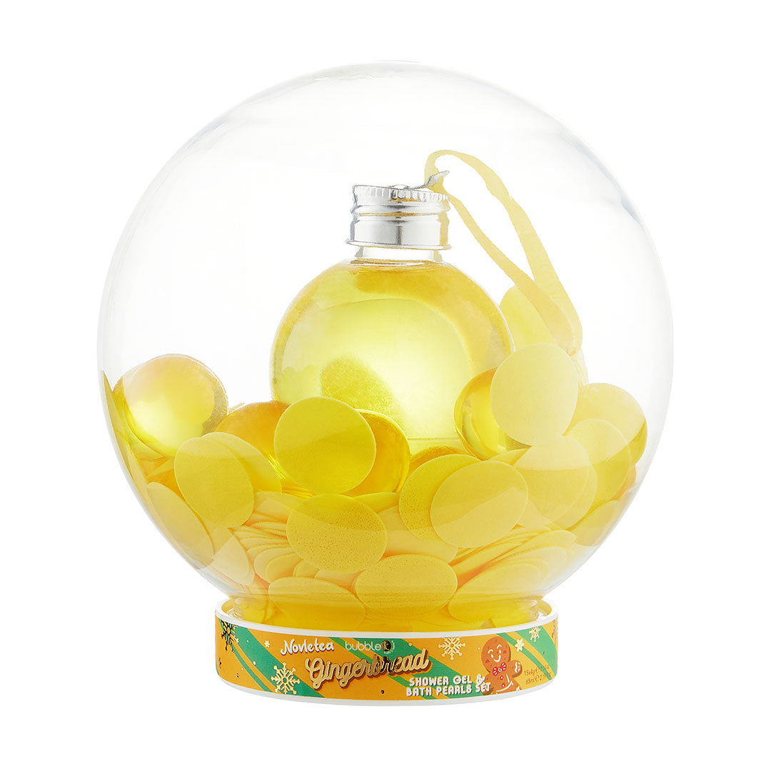 Gingerbread Shower Gel Bauble Gift Set