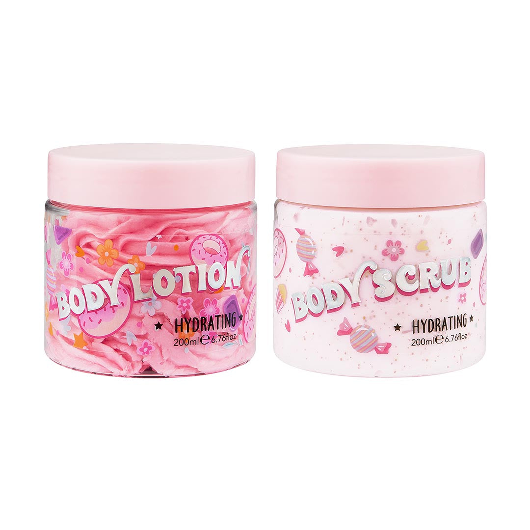 Sweetea Body Scrub & Body Lotion Gift Set (2 x 200ml)