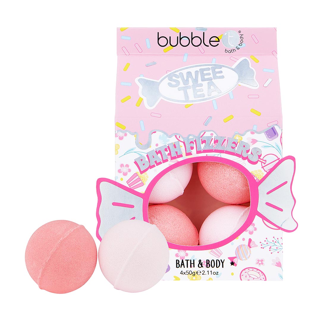 Sweetea Shop Bath Fizzers Gift Set (4 x 50g)