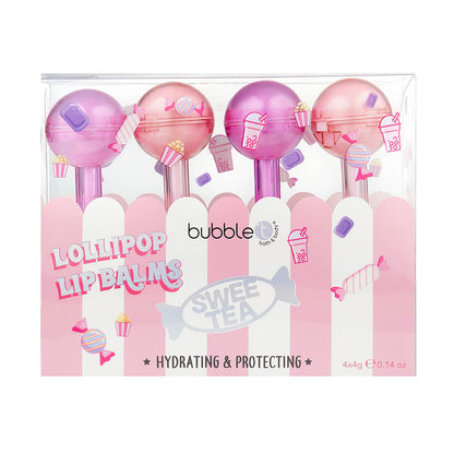 Sweetea Lollipop Lip Balm Gift Set (4 x 4g)