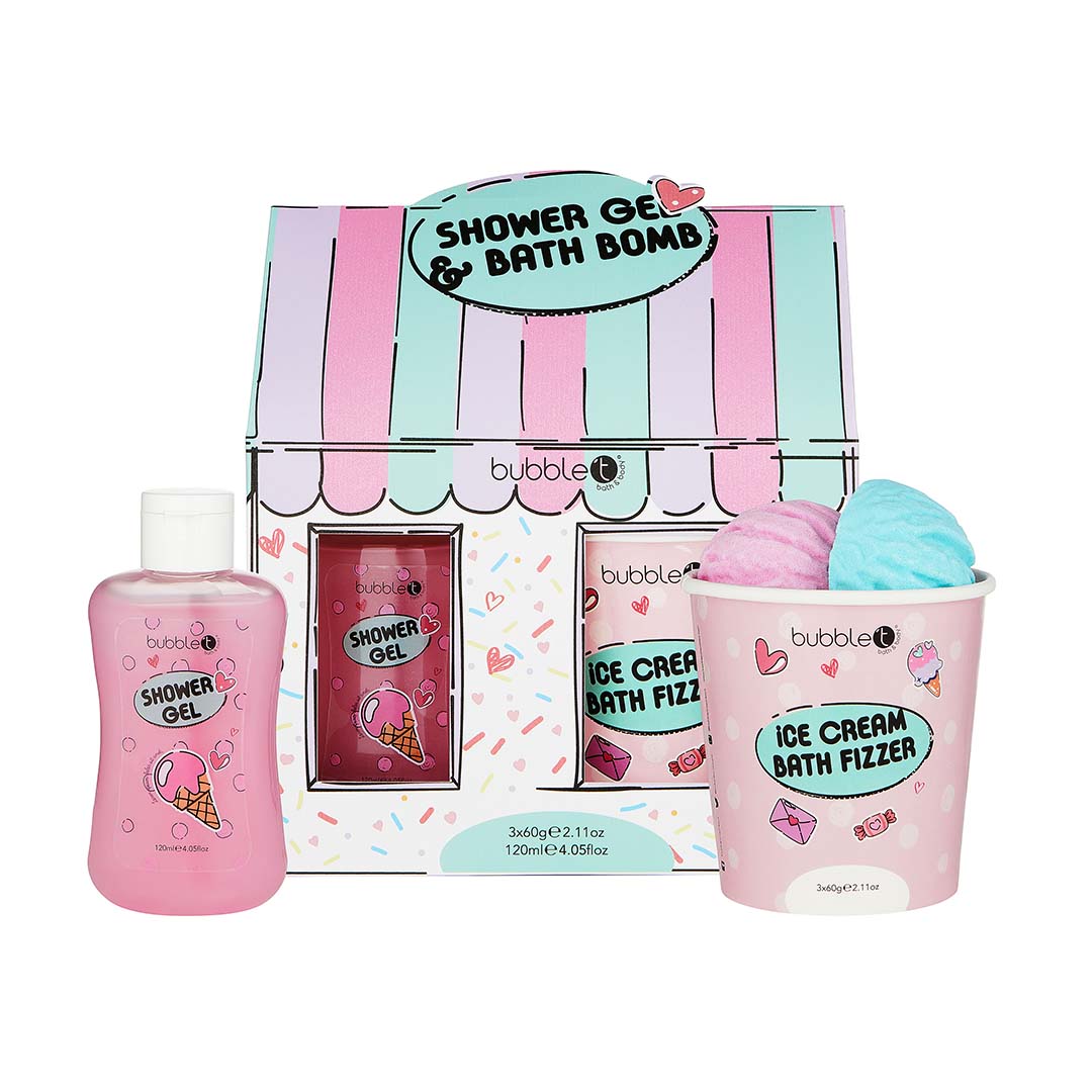 Bath & Shower Sundae Gift Set - Cartoon Edition