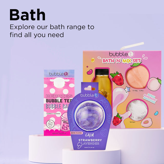 Bubble T Cosmetics | A colourful cruelty-free bath & body range