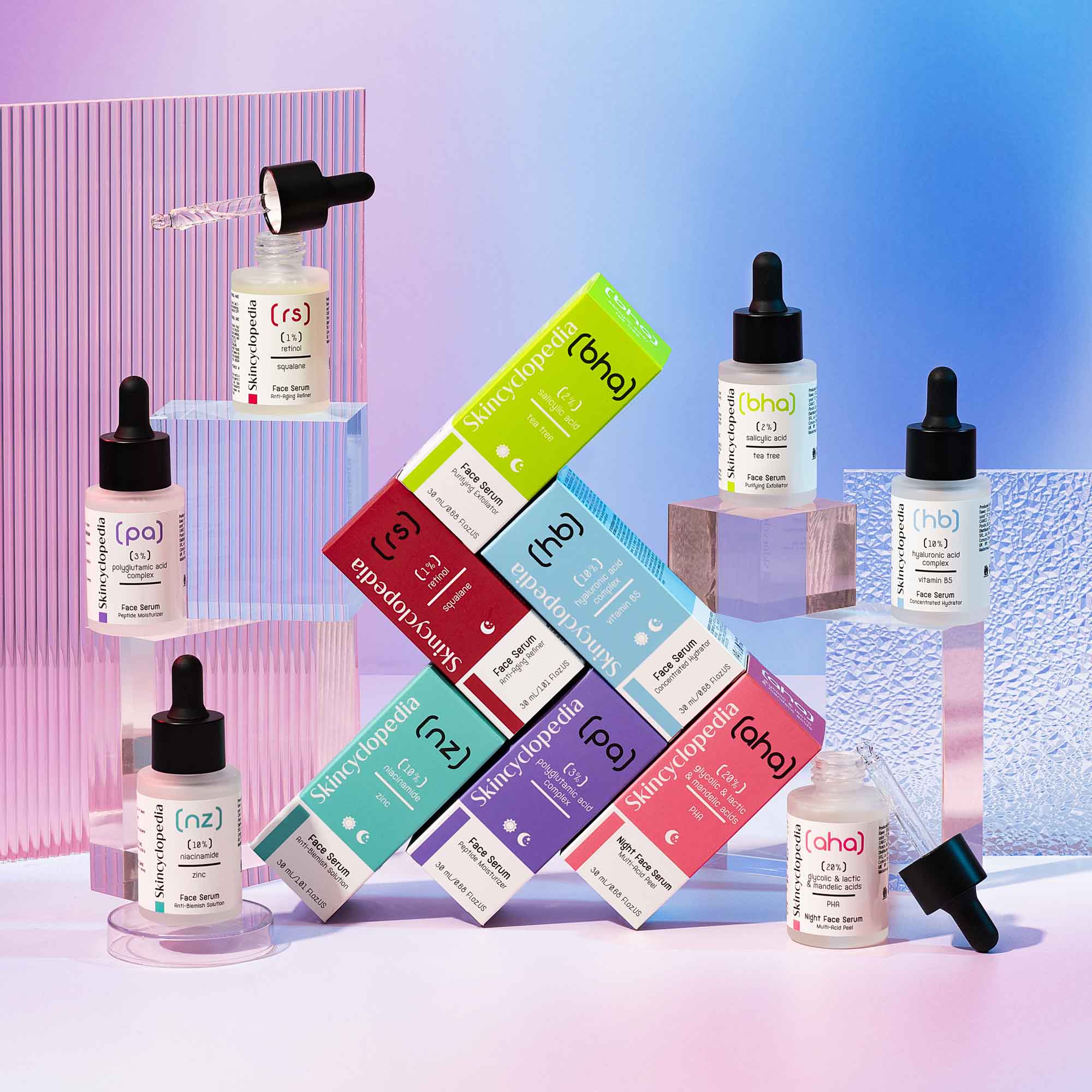 Skincyclopedia Face Serum Bundle (6 x 30ml)