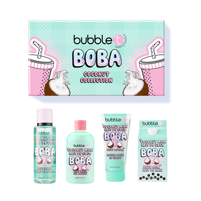 Bubble T Boba Tea Coconut bath and body gift set