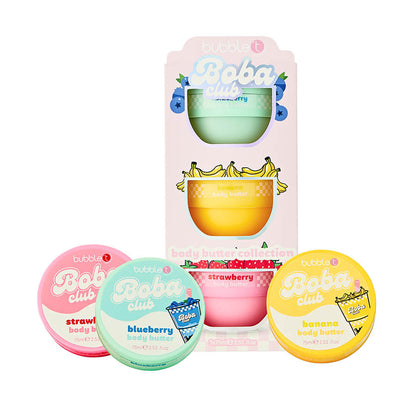 Boba Tea Body Butter Gift Set (3 x 75ml)