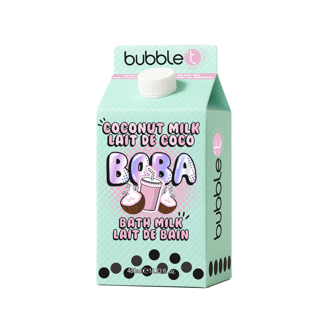 Coconut Milk Boba Bubble Bath Milk (480ml)