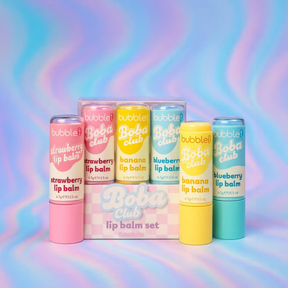 Boba Tea Lip Balm Gift Set (3 x 4.5g)