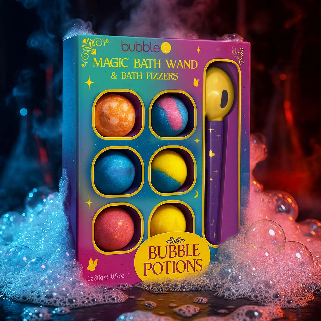 Magic Bath Wand & Fizzers Gift Set