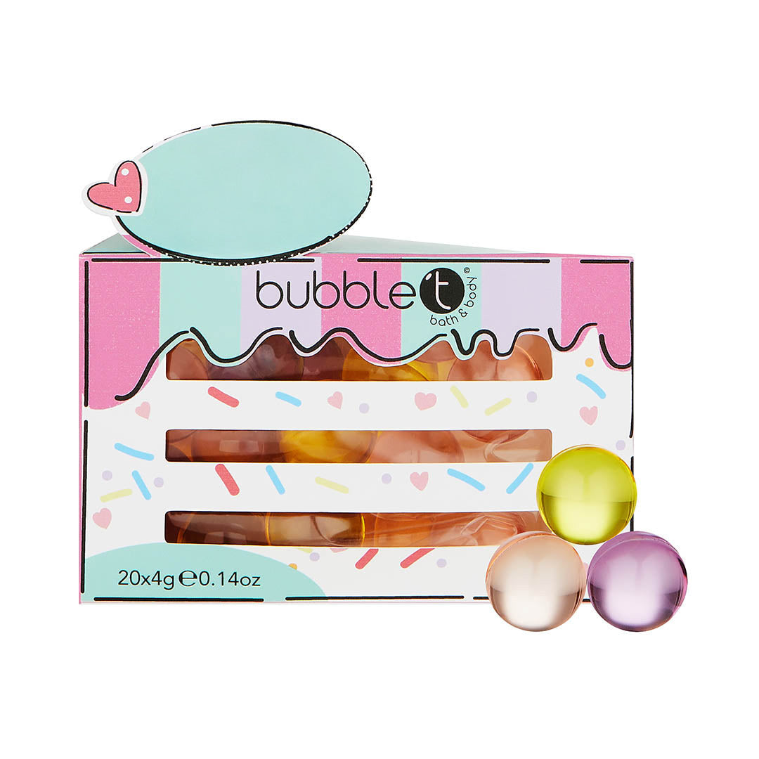 Bath Pearls Cake Slice Gift Set (20 x 4g)