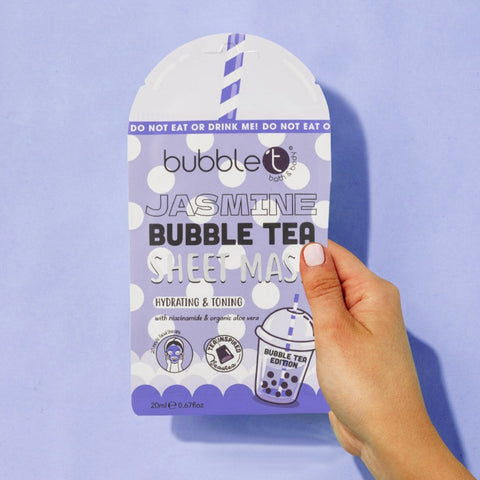 Jasmine Sheet Mask - Bubble Tea Edition (10 Pack)