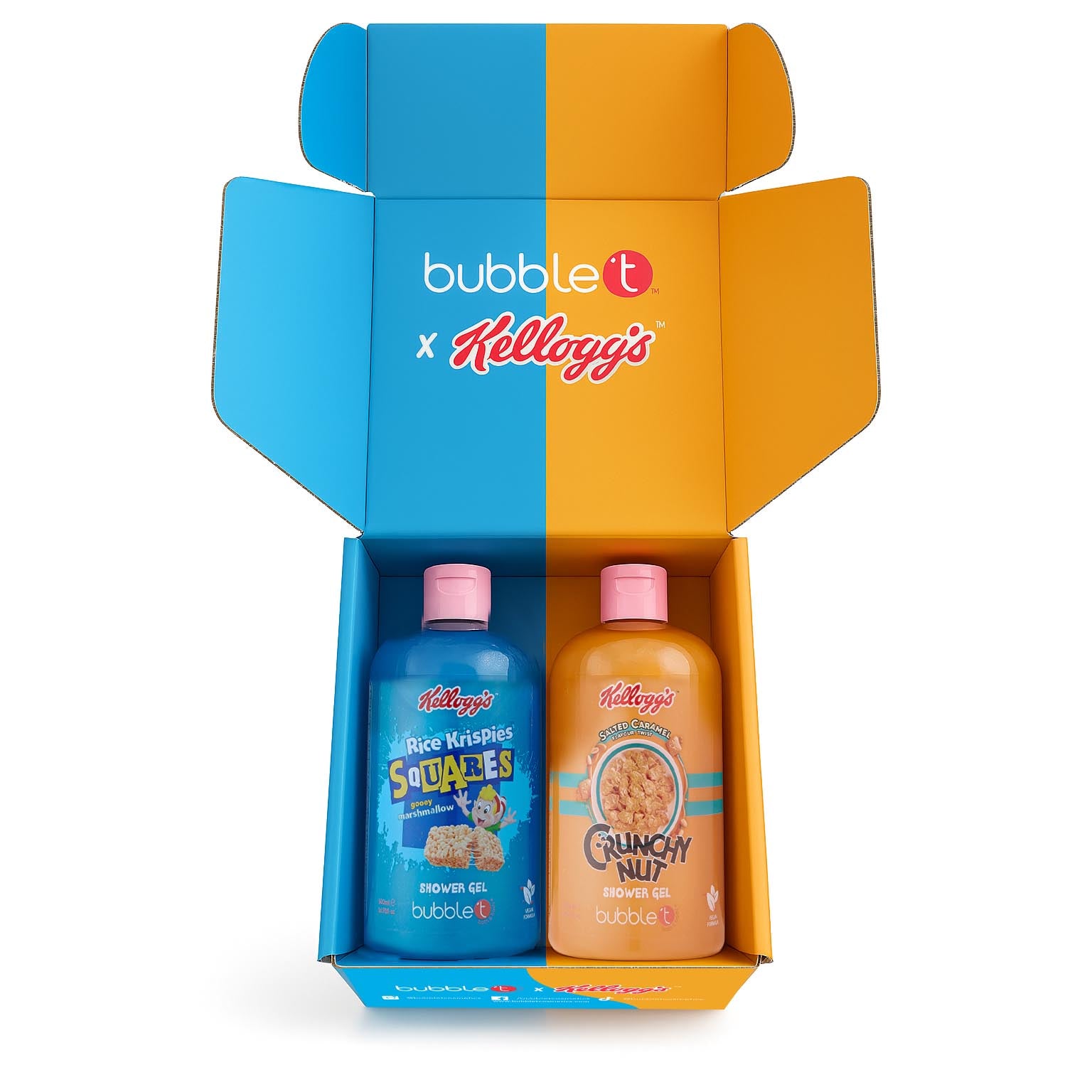 Kellogg's Crunchy Nut & Squares Shower Gel ( 2 x 500ml)