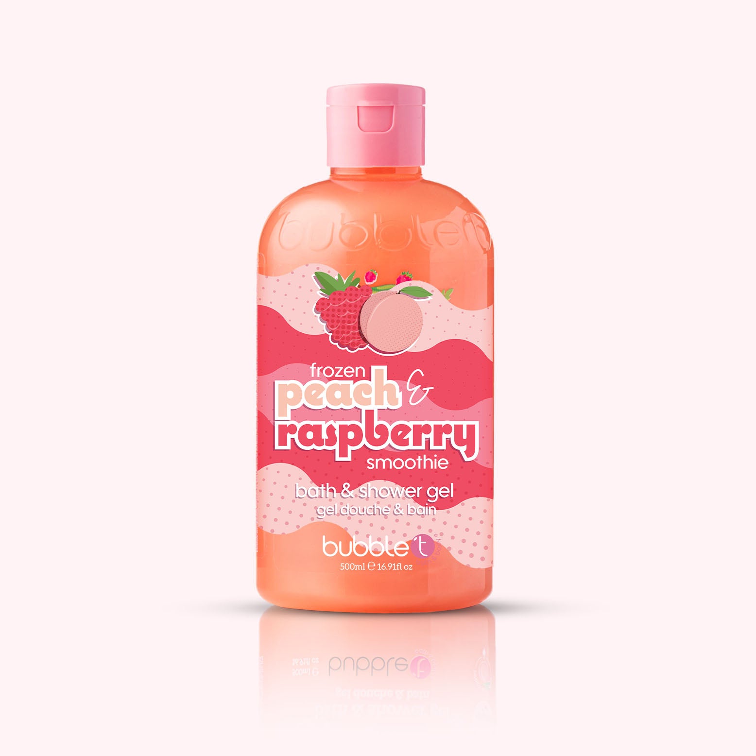 Peach & Raspberry Smoothie Body Wash (500ml)