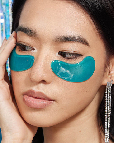 Hydrogel Under Eye Patches - Hyaluronic Acid & Green Tea (10 pairs)