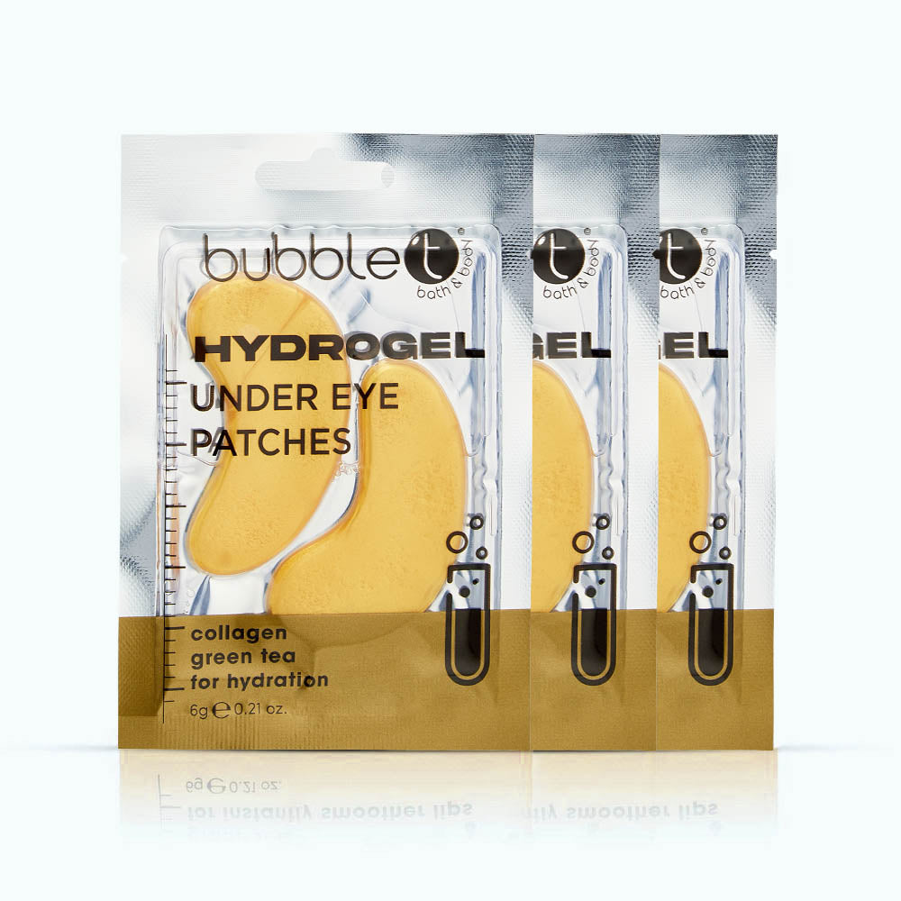 Hydrogel Under Eye Patches - Collagen & Green Tea x 3