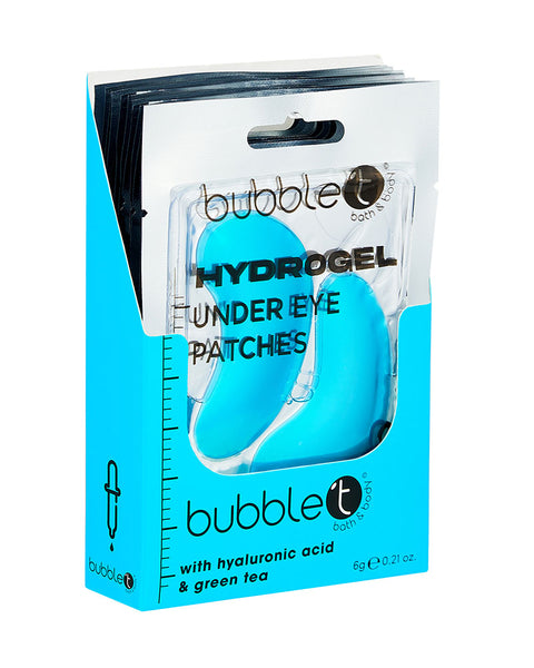 Hydrogel Under Eye Patches - Hyaluronic Acid & Green Tea (10 pairs)