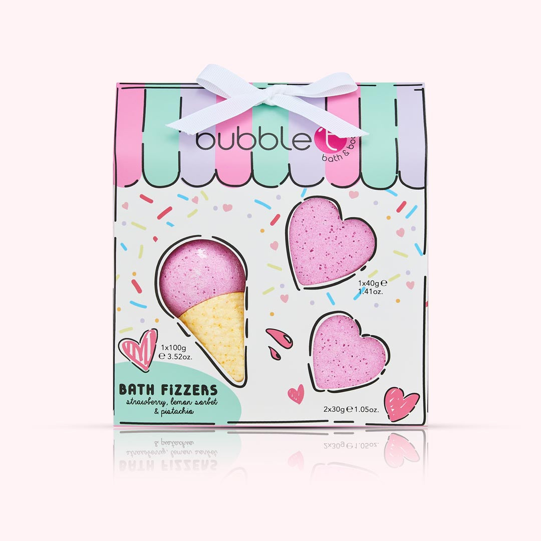 Ice Cream Bath Bomb Fizzer Gift Set