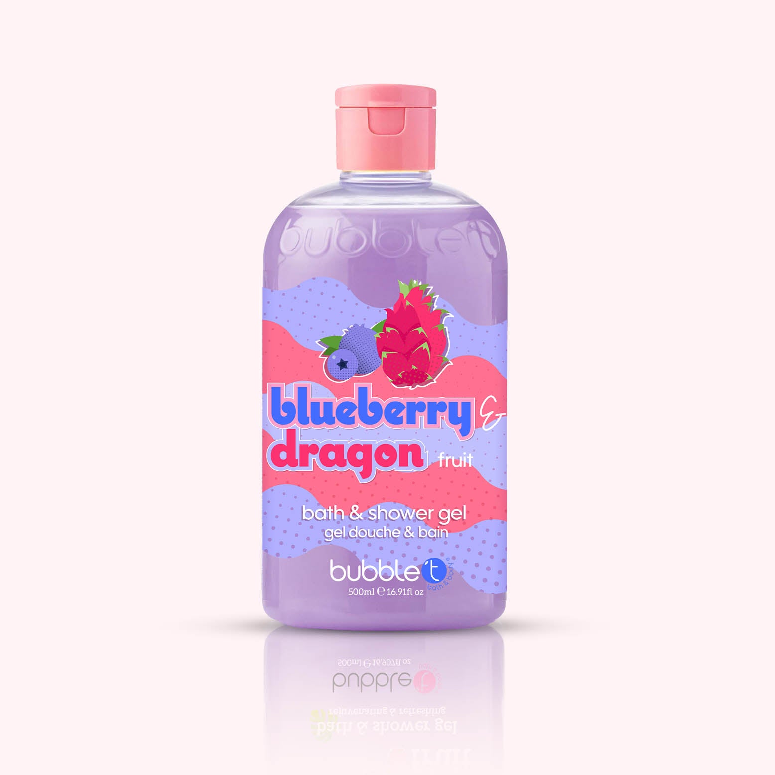 Blueberry & Dragonfruit Smoothie Body Wash (500ml)