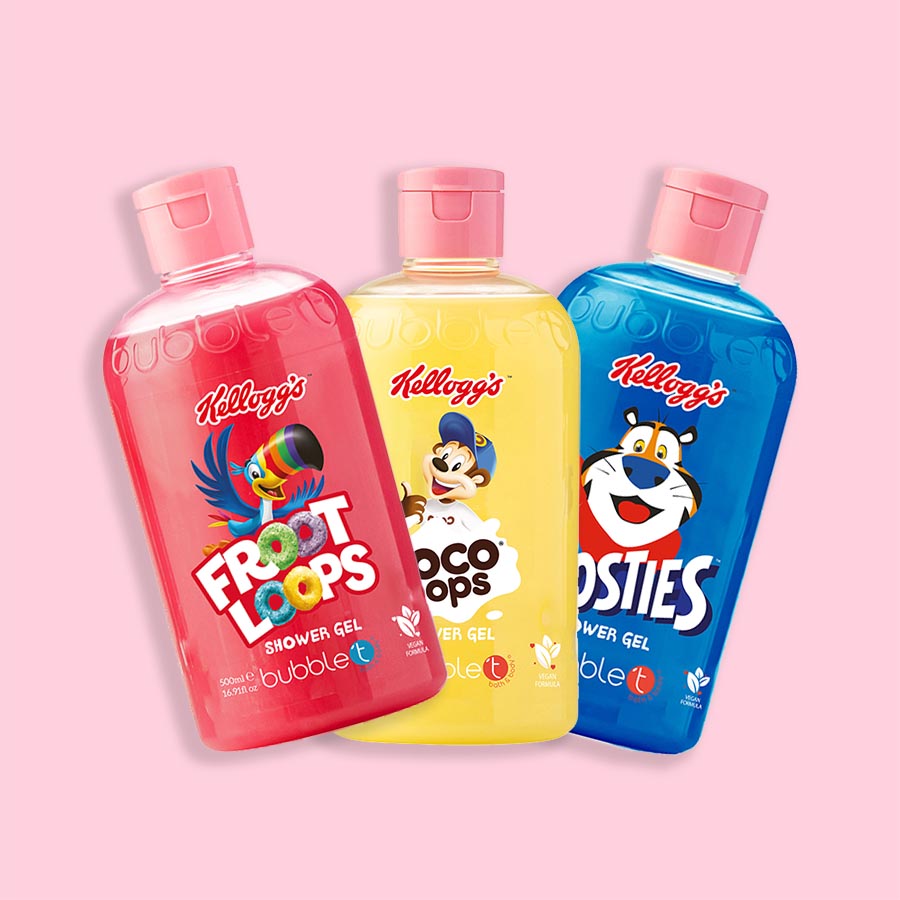 Kellogg's Shower Gel Bundle (3 x 500ml)