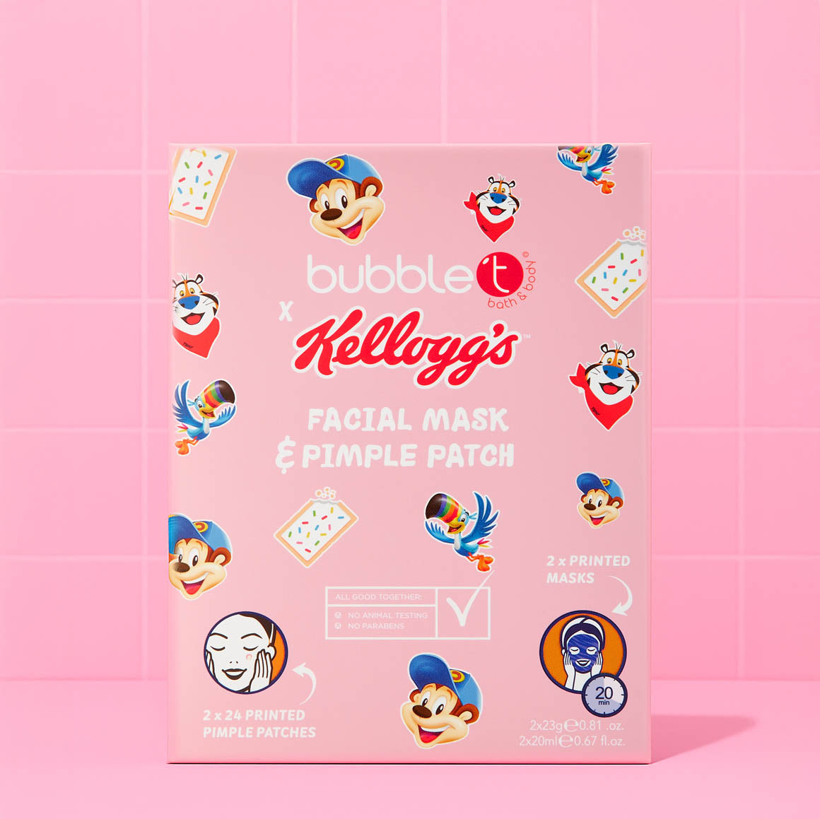 Kellogg's Facial Mask & Pimple Patches