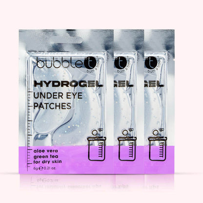 Hydrogel Under Eye Patches - Aloe Vera & Green Tea x 3