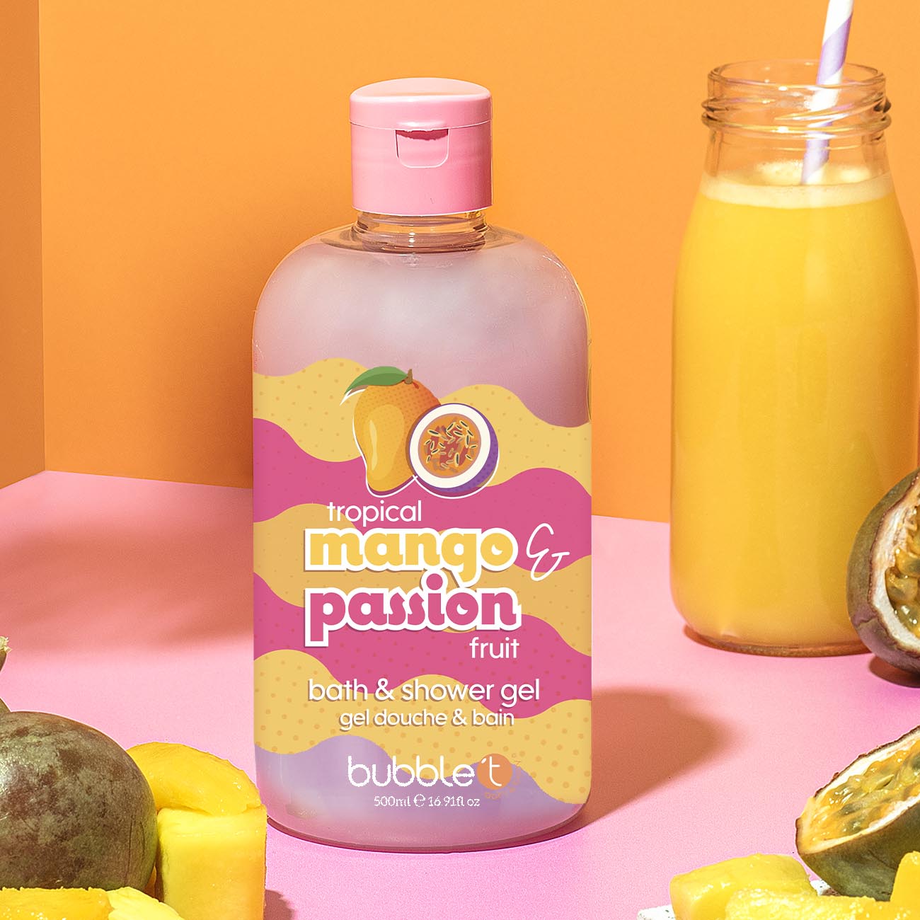 Mango & Passionfruit Smoothie Body Wash (500ml)