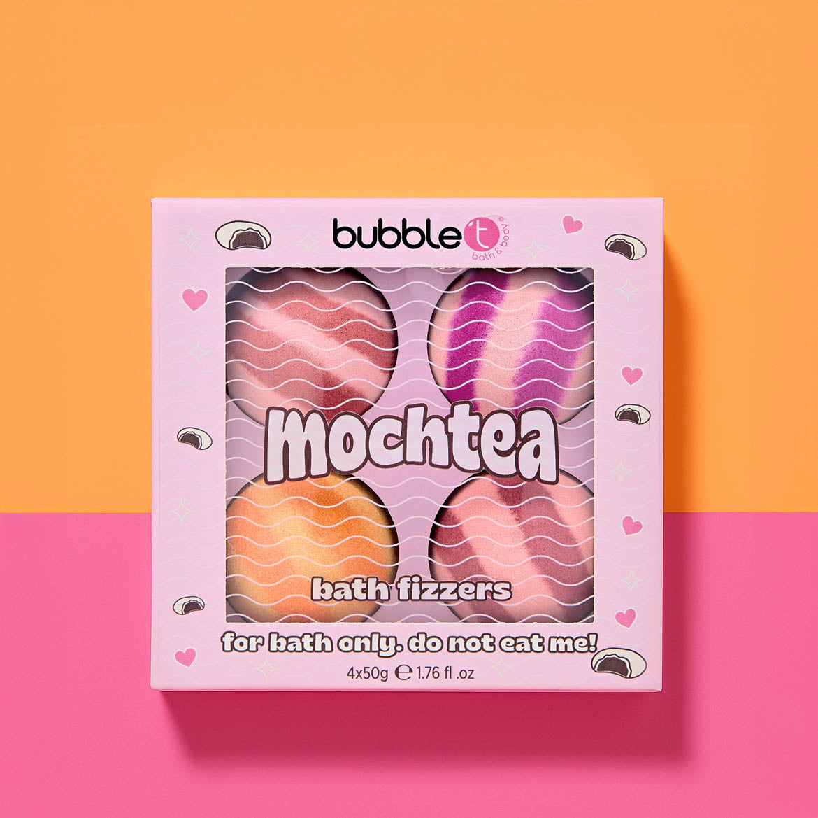 Mochtea Bath Fizzers Gift Set (4 x 50g)
